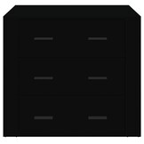 vidaXL Dressoir 80x33x70 cm Zwart | 59% Korting