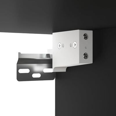 vidaXL Dressoir 80x33x70 cm Zwart | 59% Korting