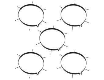 VidaXL Beluchtingsklemmen 5 st met spikes - 56% Korting!