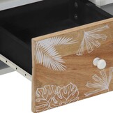 vidaXL TV-meubel Mangohout (100x33.5x46cm) - 56% Korting!