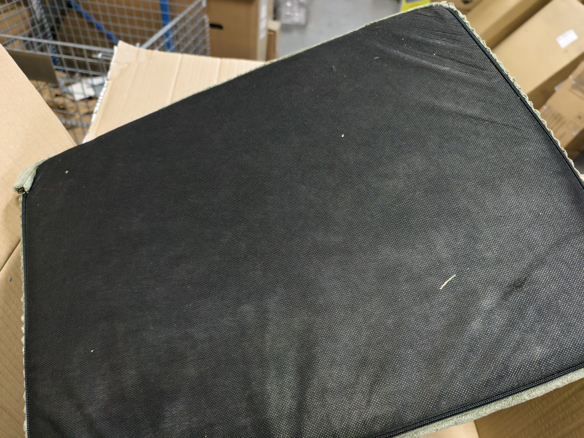 Kinderfauteuil LINCOLN - Olijfgroen Corduroy - 40% Korting