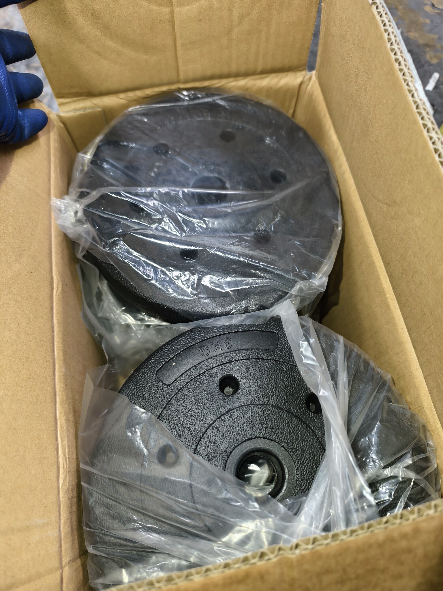 Verstelbare Halterset - 50 kg - Zwart/Rood - 40% Korting!