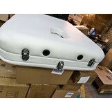 Opvouwbare Massagetafel 3 secties - Aluminium - Wit - 40% Korting!