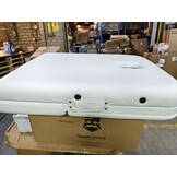 Opvouwbare Massagetafel 3 secties - Aluminium - Wit - 40% Korting!