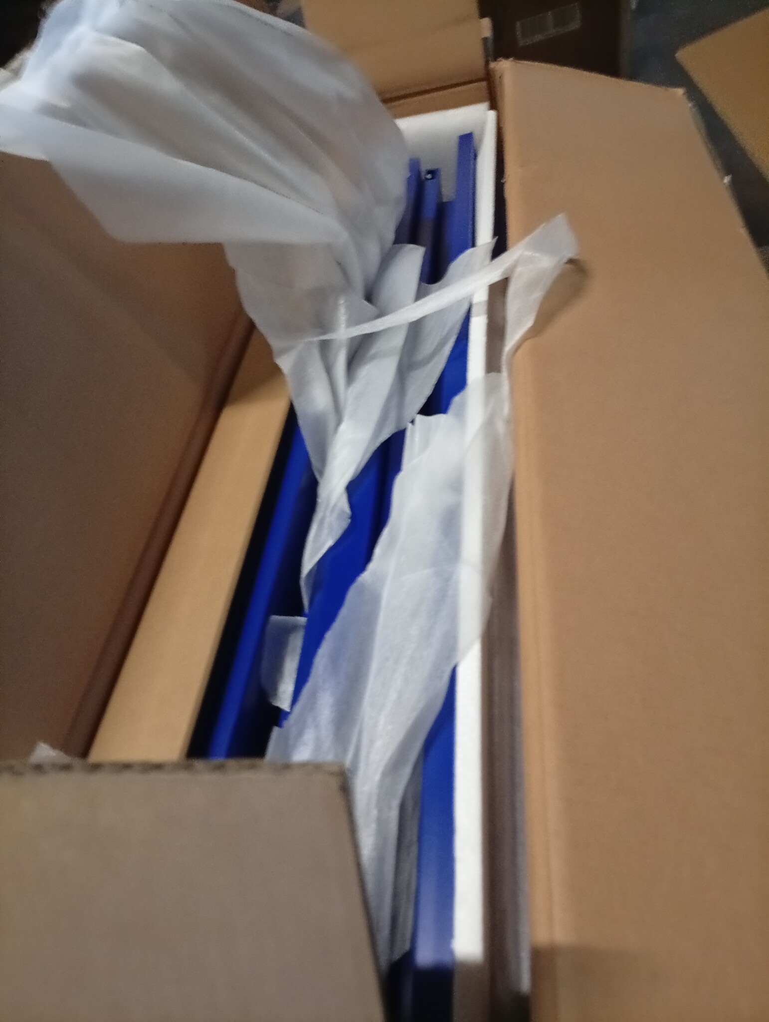 VidaXL Opbergkast Staal Marineblauw - 55% Korting!