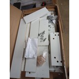 vidaXL Eettafel Hoogglans Wit 140cm - 71% Korting