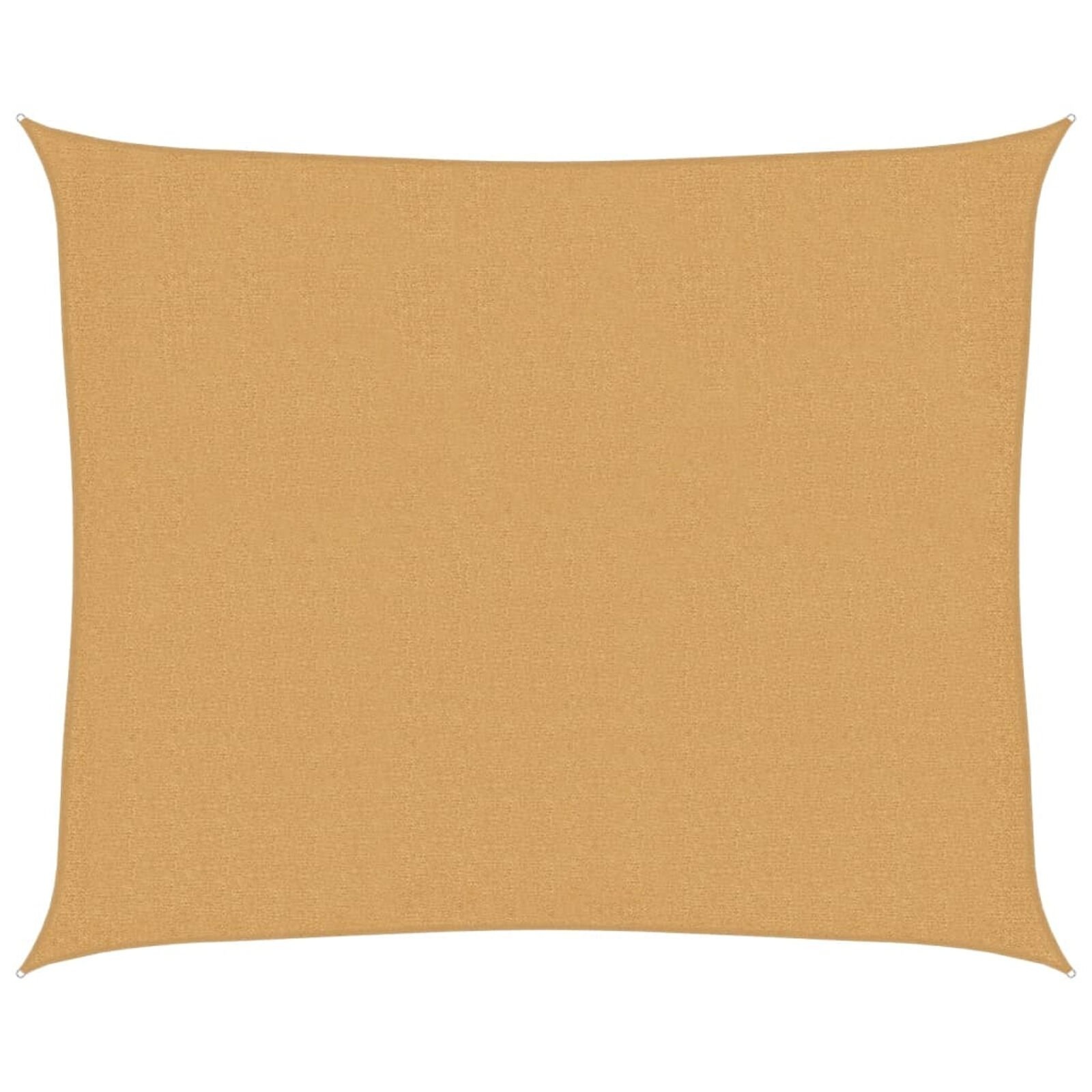 VidaXL Zonnezeil 2,5x3m HDPE Zandkleurig - Nu 46% Korting!