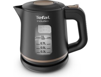 Tefal Includeo Waterkoker 1L Zwart - 40% Korting!