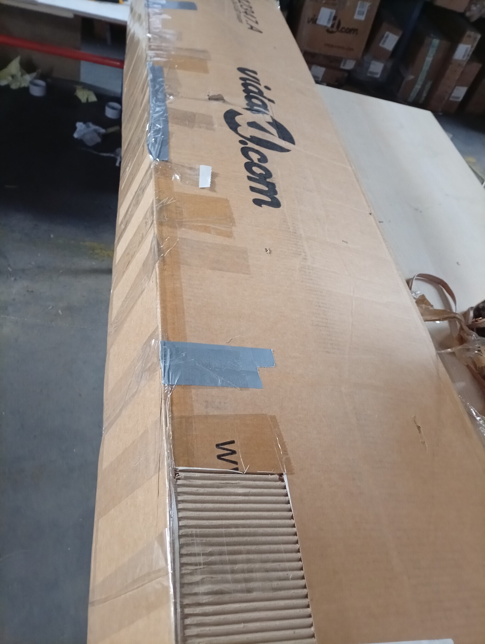 vidaXL Zweefparasol Taupe 300cm - 60% Korting!