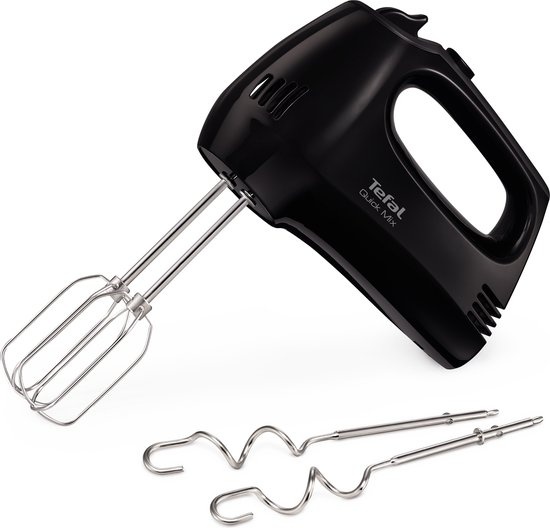 Tefal Quick Mix Handmixer - 300W Zwart | 40% Korting!