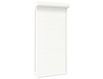 vidaXL Rolluik 110x220cm Wit - 55% Korting!