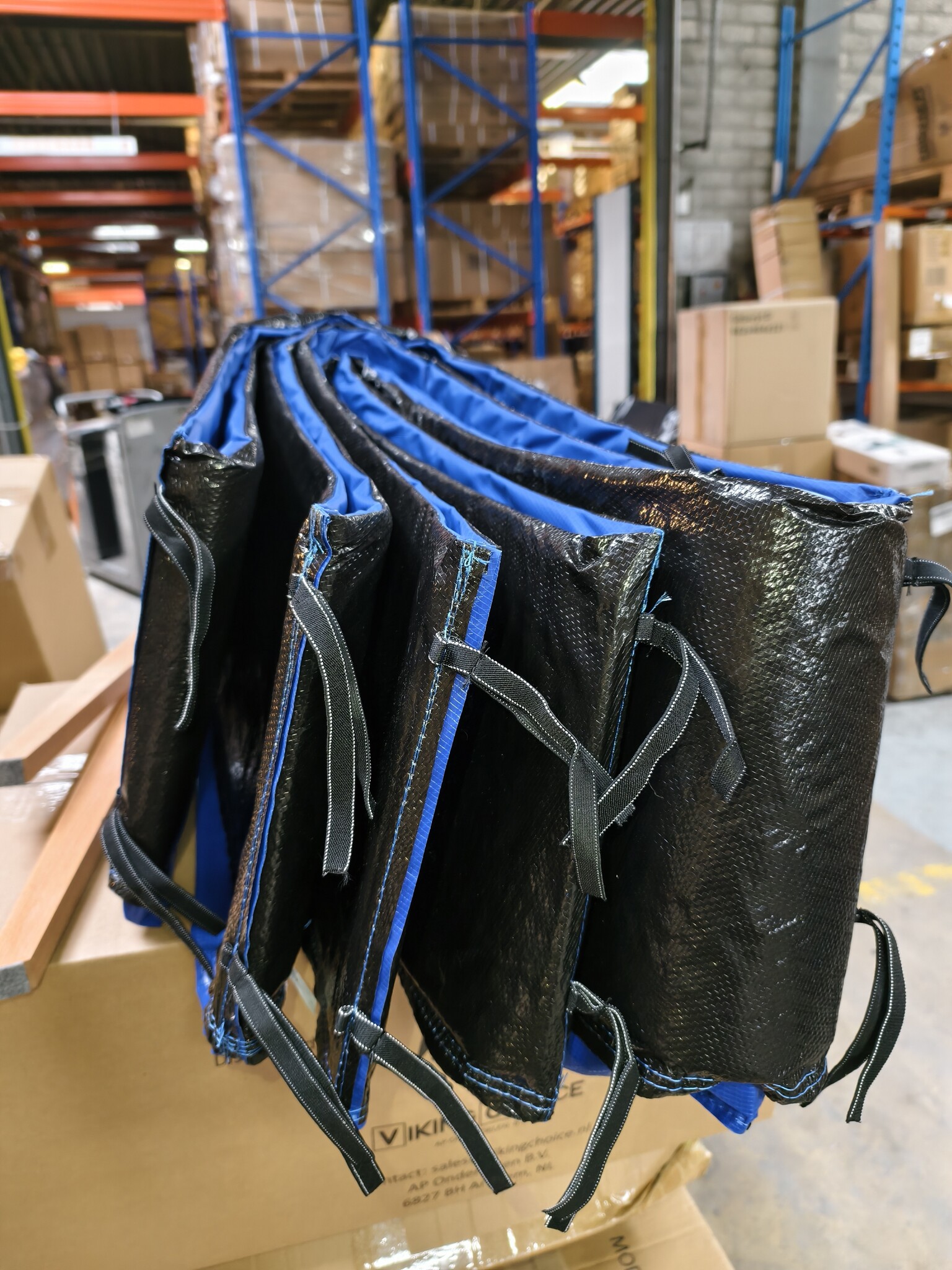 Trampoline Rand Afdekking Blauw 426 cm - Retourtje.nl