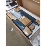 vidaXL Poort 105x130 cm Staal Antraciet - 55% Korting!