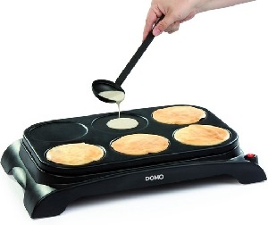 DOMO DO8709P - Pancake Maker | 40% Korting
