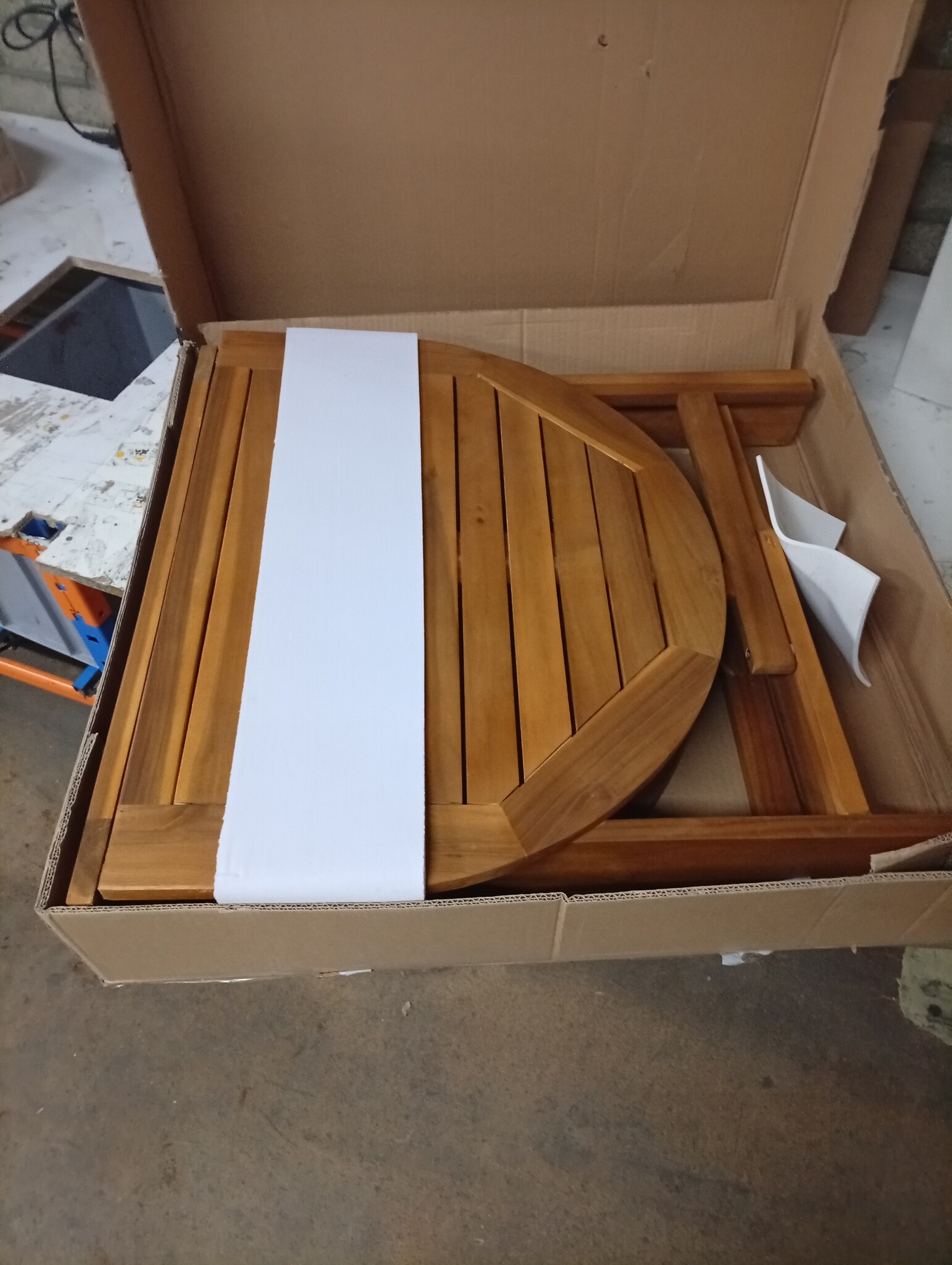 vidaXL Tuintafel Acaciahout 120x70x74 cm - 60% Korting