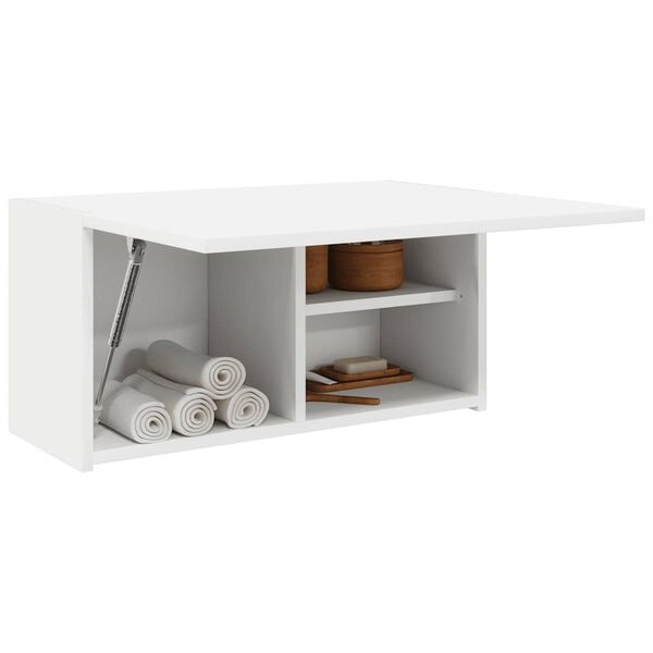vidaXL Badkamerwandkast 60x25x30 cm Wit | Nu met 35% Korting!