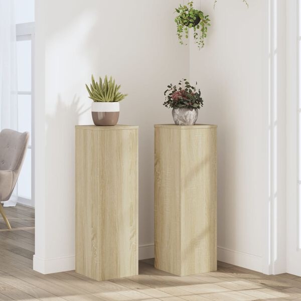 VidaXL Plantenstandaards Sonoma Eiken - 2 Stuks - 30% Korting!
