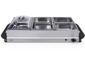 Tristar Buffet Warmer XL - 35% Korting! 4 Bakken