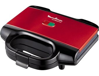 Moulinex Accessimo SM1808 Sandwich Maker - Rood - 35% Korting!