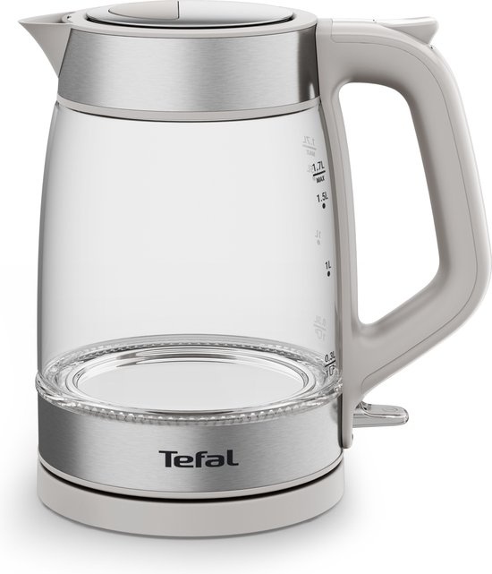 Tefal Glazen Waterkoker KI605B - Grijs | 35% Korting!