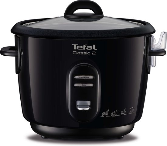 Tefal Rijstkoker Classic Black RK1028 - 1L - 35% Korting