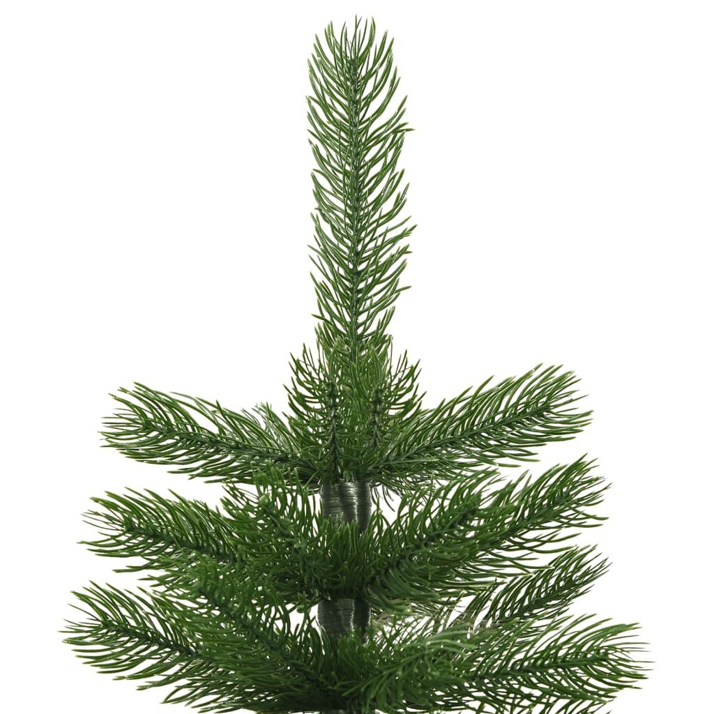 vidaXL Smalle Kunstkerstboom 210cm PE - 35% Korting!