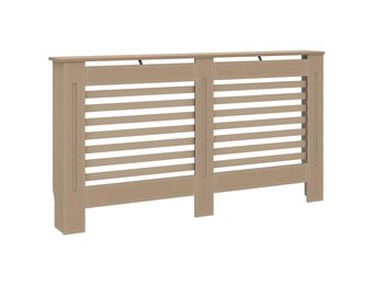 vidaXL Radiatorombouw MDF 152x19x81,5 cm - 35% Korting