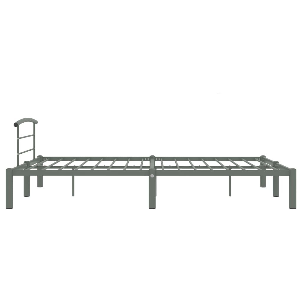 vidaXL Bedframe Metaal Grijs 120x200 cm | 41% Korting