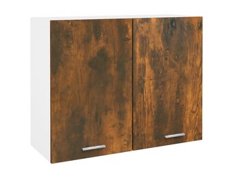 vidaXL Hangkast 80x31x60 cm Gerookt Eiken - 30% Korting!