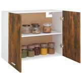 vidaXL Hangkast 80x31x60 cm Gerookt Eiken - 30% Korting!