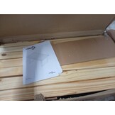 vidaXL Eettafel NOAIN U-poot 160x90cm Massief Hout - 60% Korting!