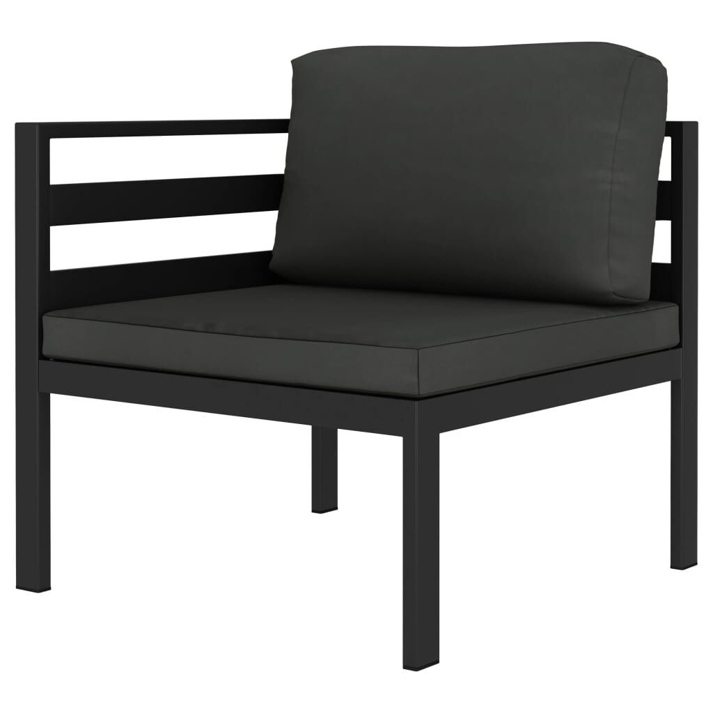 vidaXL Loungeset Aluminium Antraciet - 35% Korting!