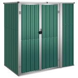 VidaXL Tuinschuur Groen - 161x89x161 cm - 55% Korting!