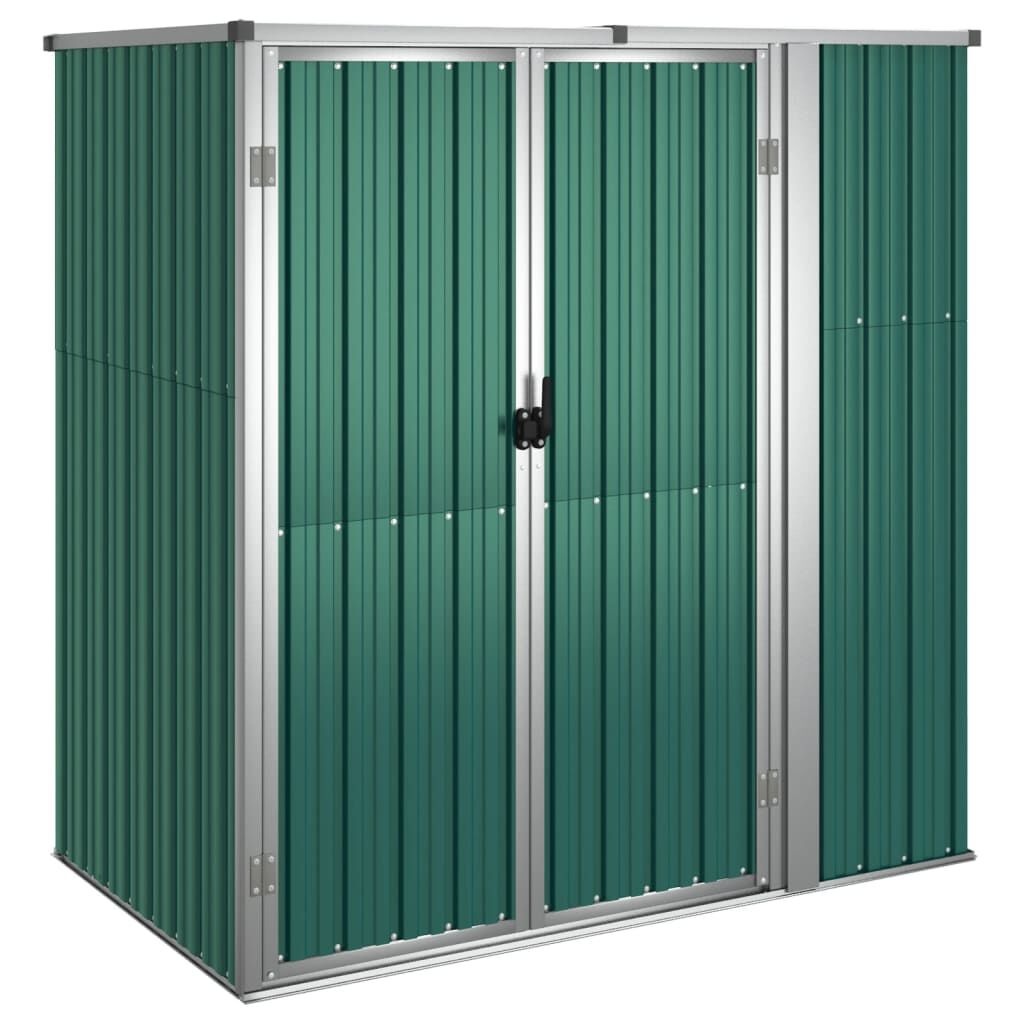 VidaXL Tuinschuur Groen - 161x89x161 cm - 55% Korting!