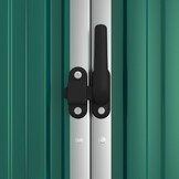 VidaXL Tuinschuur Groen - 161x89x161 cm - 55% Korting!