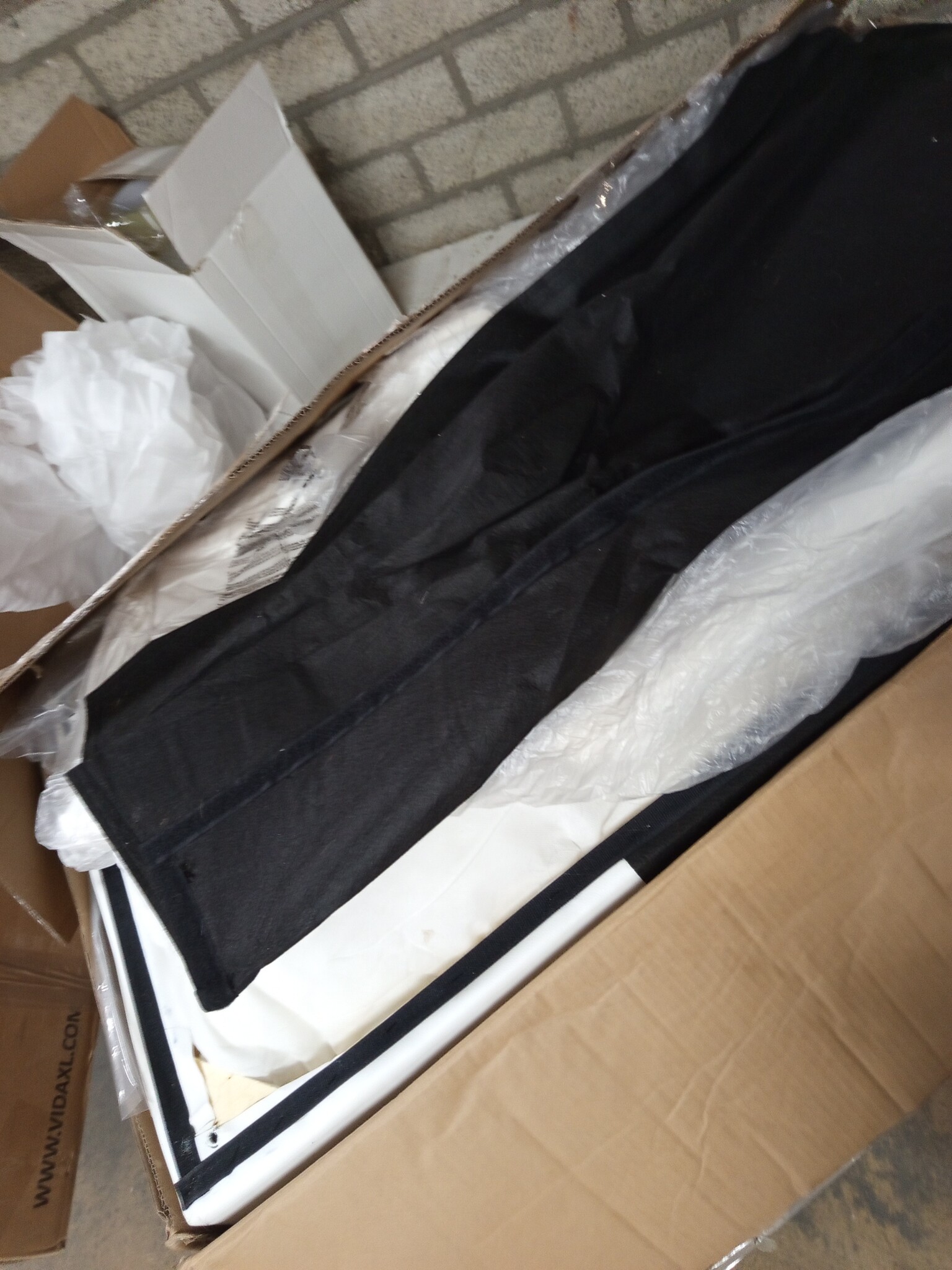 vidaXL Chaise longue Wit Kunstleer - 59% Korting!