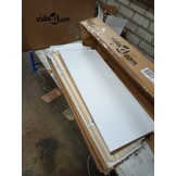 vidaXL Bedframe Grenenhout Wit 90x200 cm - 64% KORTING!