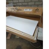 vidaXL Bedframe Grenenhout Wit 90x200 cm - 64% KORTING!