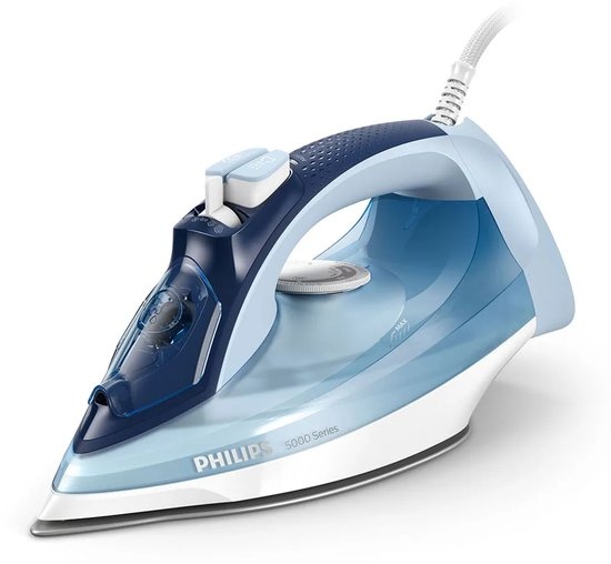 Philips Stoomstrijkijzer 5000 Series DST5030/20 - Blauw | 35% Korting