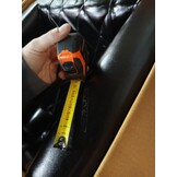 VidaXL Kuipstoel Geitenleer Zwart - 55% Korting