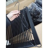 vidaXL Tuinstoelen 4 st poly rattan zwart