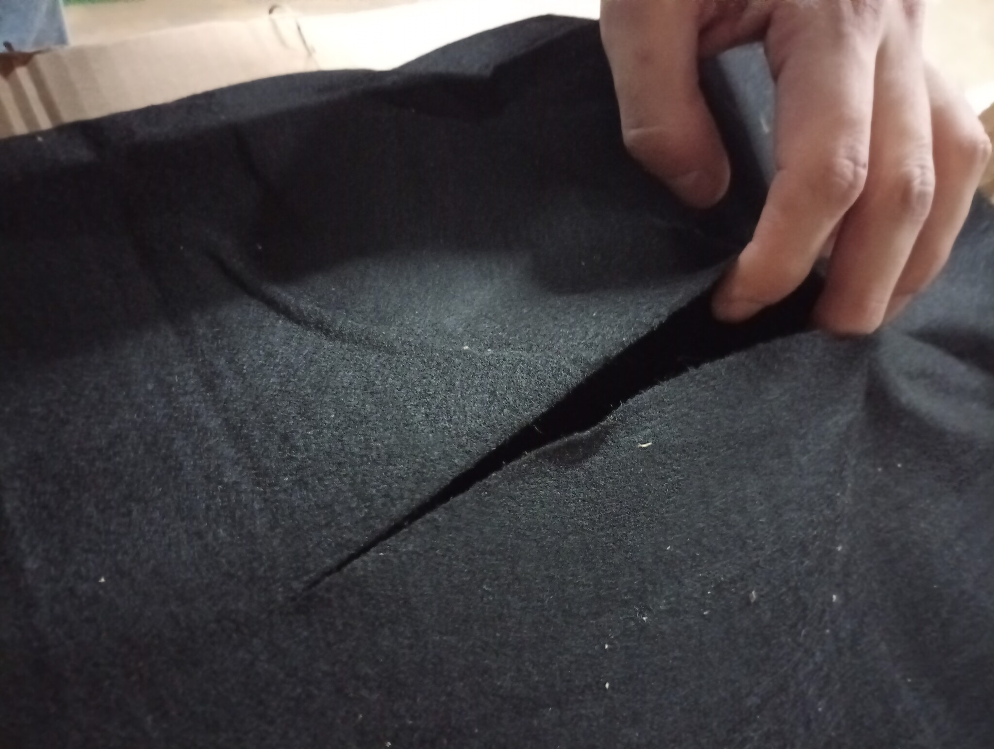 vidaXL Zwembad Grondzeil Zwart Ø 458 cm Polyester Geotextiel