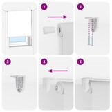 vidaXL Doucherolgordijn 140x240 cm - 35% Korting