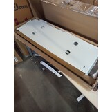 vidaXL TV-meubel Staal Wit (105x35x50 cm) - 55% Korting!