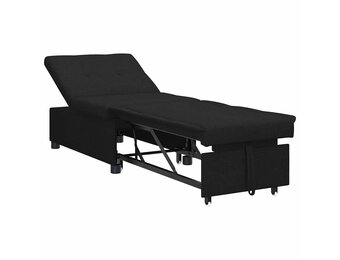 vidaXL Slaapbank Zwart - Retourproduct met 55% Korting