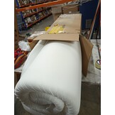 VidaXL Pocketveringmatras 180x200cm Wit & Grijs - 60% Korting!