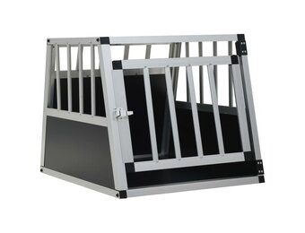 vidaXL Hondenbench - Enkele Deur 54x69x50 cm | 55% Korting!