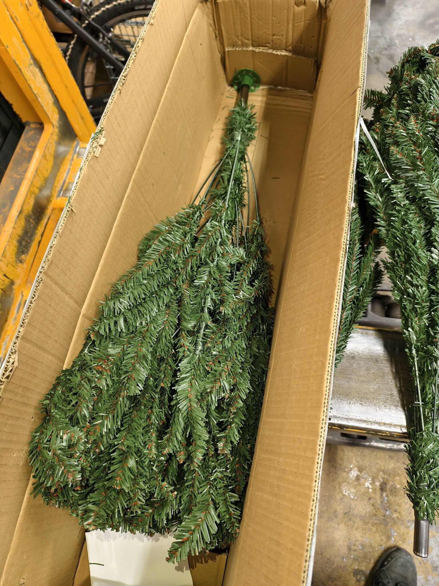 Kunstkerstboom 220 cm - Spar Groen - Retourproduct