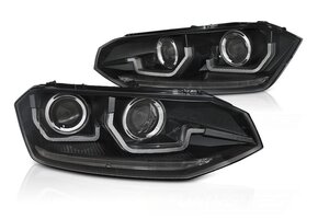 Koplampen VW Polo VI 2G (2017-) LED Zwart - 55% Korting!