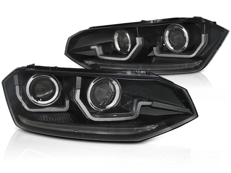 Koplampen VW Polo VI 2G (2017-) LED Zwart - 55% Korting!